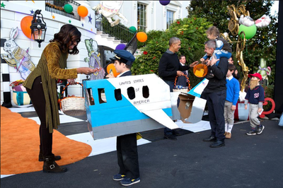 See Pics From the Obamas’ Last Halloween in the White House